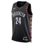 Maillot NBA Brooklyn Nets Cam Thomas Nike 2025-26 City Edition Noir Swingman - Homme